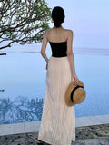 KYLETHOMASW  -  Summer Spring 2025 New Women Elegant French Style Dress Chic Female Off Shoulder Vestidos Summer Casual Vacation Beach Robes