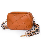 Kylethomasw New Woven Bag Handmade Shoulder Women's Daily Fashion Single Shoulder Relaxtion Leather Commuting Advanced Female