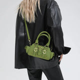 KYLETHOMASW  -  Small PU Leather Shoulder Bags for Women Luxury Designer Trend New Crossbody Bag Females Short Handle Handbags