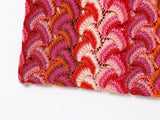 KYLETHOMASW  -  New Autumn Women Vintage High Waist Striped Crochet Knitted Pants Casual Trousers