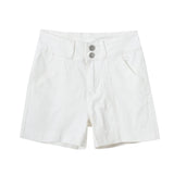KYLETHOMASW  -  New Summer Women High Waist Wide Leg Denim Shorts Casual Solid Straight Short Jeans Variety Pants Korean Fashion Streetwear