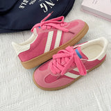KYLETHOMASW  -  Vintage-style sneakers for women, new style white sneakers, trendy women's sneakers for students, casual sneakers, board shoes