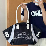 KYLETHOMASW  -  High Quality Ita Shoulder Bag Solid Color Large Capacity Simple Fashionable Transparent Handbag Display Crossbody Bag