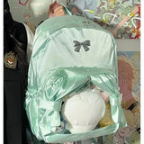 KYLETHOMASW  -  Large Capacity Doll Show Ita Mochila Transparent Mochilas Mujer Kawaii School Bag Student Bow Backpack Funny Nylon Bolsos