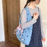KYLETHOMASW  -  Women Soft Nylon Large Capacity Tote Bag Casual Fashion Hobo Shoulder Purse Summer New Female Simple Trend Y2K Handbags
