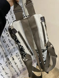 KYLETHOMASW  -  Graffiti Bag New Casual Travel Mochila Y2k Unique Mochilas Mujer Preppy Style Backpacks Student Backpack Bolsas Feminina