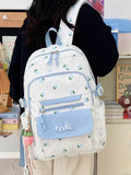 KYLETHOMASW  -  Strawberry Print Bag High Capaci Mochila Student Mochilas Mujer Lightweighte Portable Bolsas Popular Bags for Woman Backpack