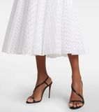 KYLETHOMASW  -  Summer New Multi Color Serpentine Straw Stiletto Sandals Sexy Party Fashion Show 35-43 Large Women's Sandals