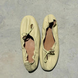 KYLETHOMASW  -  Sweet Bow Ballet Flats Shoes Round Toe Suede Flat Loafers Ladies Soft Comfortable Slip‑on Ballerina Shoes Casual Dress Footwear