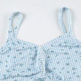 KYLETHOMASW  -  2 Piece Pajama Set Sleeveless Lace Trim Cami Top Summer Women Floral Shorts Sleepwear Sets Korean Chic Slim Fit Pyjama Home Suit