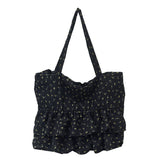 KYLETHOMASW  -  Sweet Ruffled Shoulder Armpit Bag 2025 Spring and Summer New Large Capacity Student Class Bag Fashionable Tote Bag