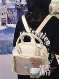 KYLETHOMASW  -  Japanese Girl Student Portable Shoulder Display Bag Female Transparent Handbags Slung Shoulder Multi-purpose Ita Bags JK Lolita