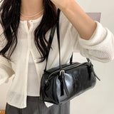 KYLETHOMASW  -  New Fashion Women Vintage Solid Shoulder Underarm Bag Simple All Match Office Lady Hand Bags Y2k Casual Purses and Handbags