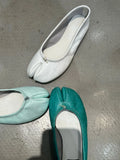 KYLETHOMASW  -  Soft-faced Soft-soled Pig's Feet Split-toed Women's Leather Ballet Mary Jane Single Flat Bottom Shoes