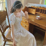 KYLETHOMASW  -  Women's Summer Waist-hugging Style Floral Long Skirt