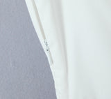 KYLETHOMASW  -  Sexy Bra Chest With Wire Corset Style Low Waist Spliced Ruched Pleated Swing Slit Long Midi Dress Women Bodycon Sling Robe White