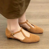 KYLETHOMASW  -  Women Heels Sandals Elegant Summer Woman Shoes 2025 Casual Dress Chunky Shoes Sexy Slippers Walking Comfort Mujer De Sandalias