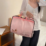 KYLETHOMASW  -  Large Capacity Travel Storage Bag Divided Storage Hanging Luggage Organizing Bag Space Saving Moisture-proof Handheld Sorage Bag