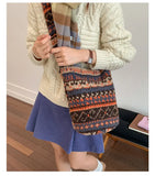 KYLETHOMASW  -  Lamb Wool Kawaii Vintage Harajuku Crossbody Bag Sweet Y2k Aesthetic All Match Handbags Casual Fashion Grunge Shoulder Bags Women