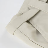 KYLETHOMASW  -  Women's Y2K Streetwear Lace-Up Baggy Pants Low Rise Straight Leg Casual Trousers Korean Fashion All-Match Basic Pants