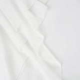 KYLETHOMASW  -  Fashion Solid Sweet Simple Elegant Women Dresses Summer French Chic Slim Fit Ruched Halter Dresses