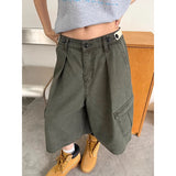KYLETHOMASW  -   American Vintage Y2k 90s Cargo Pants Women Harajuku Oversized Jorts Baggy Summer Short Trousers Streetwear Korean Fashion