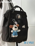 KYLETHOMASW  -  College Style All-match Student Backpack Female Korean Version of The Large-capacity Bag Junior High School Students Backpack