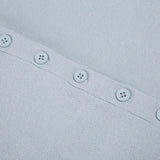KYLETHOMASW  -  Fashion Simple Solid Slim Fit Office Lady Dresses Button Summer New Trendy Mini Elegant Dresses