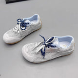 KYLETHOMASW  -  Summer Outdoor Running Shoes 2025 Fashionable Comfortable Lace Up Women's Sneakers Casual Flats Soft Women Flat Sneakers Shoes