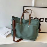 KYLETHOMASW  -  Women's Multi-Pocket Handheld Tote Bag, Simple And Fashionable Shoulder Crossbody Bag, Lightweight And Foldable Shoulder Bag