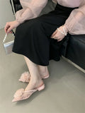 KYLETHOMASW  -  Low Shoes Cotton Fabric PU Rome Hoof Heels Rubber Low Shoes Cotton Fabric Rome Hoof Heels Rubber