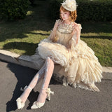 KYLETHOMASW  -  high heels for woman green purple wedding heels bow bridal heels designer shoes Lolita cosplay heels y2k heels rose