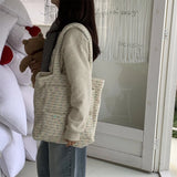 KYLETHOMASW  -  Streetwear Fluffy Y2k Aesthetic Women's Handbags Sweet Kawaii Pocket Shoulder Bags Fashion All Match Shopping Underarm Bag