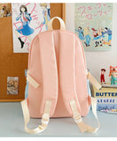 KYLETHOMASW  -  High Capacity School Backpack for Elementary Girls Cute Japanese Ins Style Double Shoulder Bag Breathable Nylon Urban Minimalist