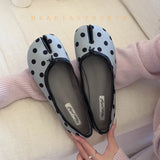 KYLETHOMASW  -  Women Tabi Ninja Shoes Fashion Design Woman Microfiber Leather Comfy Flats Split Toe Slippers Soft Bottom Loafers Moccasins