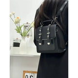 KYLETHOMASW  -  Y2k All Match Women Casual Schoolbags Students Chic Backpack Aesthetic Streetwear Fashion Korean Preppy Trendy Female Backpacks
