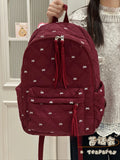 KYLETHOMASW  -  Cute College Sle Bapa Lightweight Travel Women's oulder Bag Double Layered Polyester Inner Material Zipper Closure