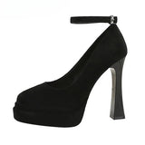 KYLETHOMASW  -  Nightclub Platform High Heel Women Mary Jane Shoes Elegant Shallow Buckle Shoes 2026 Spring Autumn Party Dress Ladies Pumps