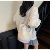 KYLETHOMASW  -  Tote Bag for Women New Style Fashionable and Versatile College Student Commuting One Shoulder Class Bucket Bags