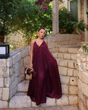 KYLETHOMASW  -  French Fashion Ladies Lazy Satin Pleated Suspender Dress Women Ins Blogger Retro Evening Dresses Party Dresses Vestidos