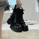 KYLETHOMASW  -  Sandals Boots Rock Shoes Woman shoes Luxury Designer Boots-Women Lolita Summer Ankle Fashion Ladies Boots Women