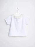 KYLETHOMASW  -  Ruffles Y2k T Shirt for Women Slash Neck Spring Summer Retro Sweet Ropa De Mujer Korean Fashion Loose T-shirts