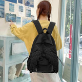 KYLETHOMASW  -  Y2k Angel Wings Mochila Large Capaci Bag Original Mochilas Mujer Sweet Bolsas Student Bags for Woman Sweet Cool Girls Backpack