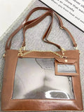 KYLETHOMASW  -  New Large Capacity Sac Femme Transparent Ita Bags for Woman Shoulder Bag Tote Bolsas Spacious Durable Bolsa Fashionable Bolso
