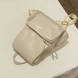 KYLETHOMASW  -  Daily Using Ita Mochila Transparent Mochilas Mujer 2025 New Backpack Fashionable Bag Exquisite Portable Bolsa Feminina