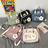 KYLETHOMASW  -  Kawaii Backpack Women Back Pack Cute Mochila Japanese High School Girls Backpack School Bags for Teenage Girls Multi Pockets Sac
