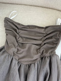 Kylethomasw Summer Party Patchwork French Vintage Mid-Long Strapless Fluffy Prom Dress For Women  Design Evening Frocks Sexy Gyaru Tide