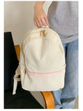 KYLETHOMASW  -  High-capacity Women Students Simple Backpack Preppy Y2k Aesthetic Casual Travel Backpacks All Match Fashion Kawaii Schoolbags
