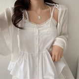 KYLETHOMASW  -  Summer Lace Patchwork Bohemian Women's Tank Tops 2025 New Sleeveless V-neck Sexy Short Vest Shirts for Womens