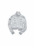 KYLETHOMASW  -  Retro Korean Style Waist Cinching Solid Color Simple High-end Personalized Women's Fashion Hoodie Autumn New 16P1501